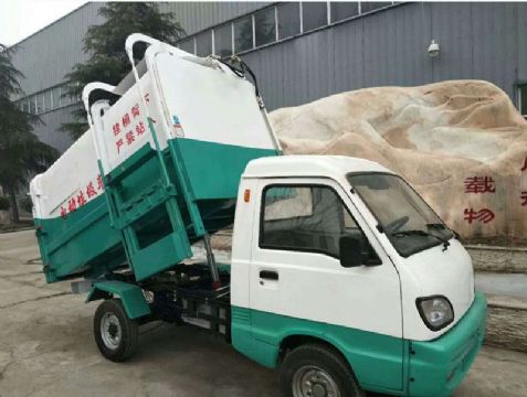 點擊查看詳細信息<br>標題：自卸式電動四輪垃圾車 閱讀次數：2161